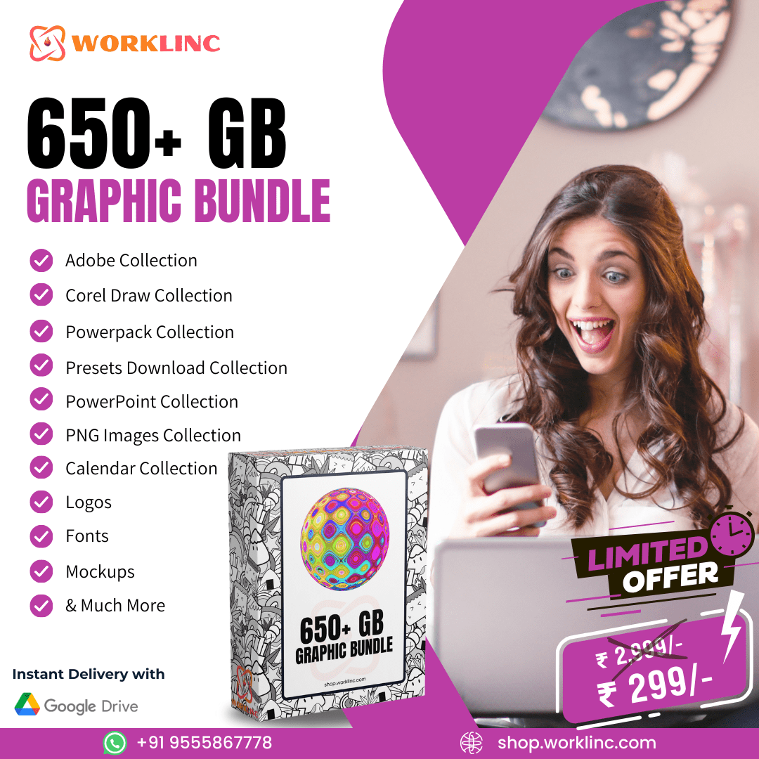 650+ GB Graphic Bundle Ad