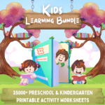 35000+ Preschool & Kindergarten Printable Activity Worksheets - Kids Learning Bundle