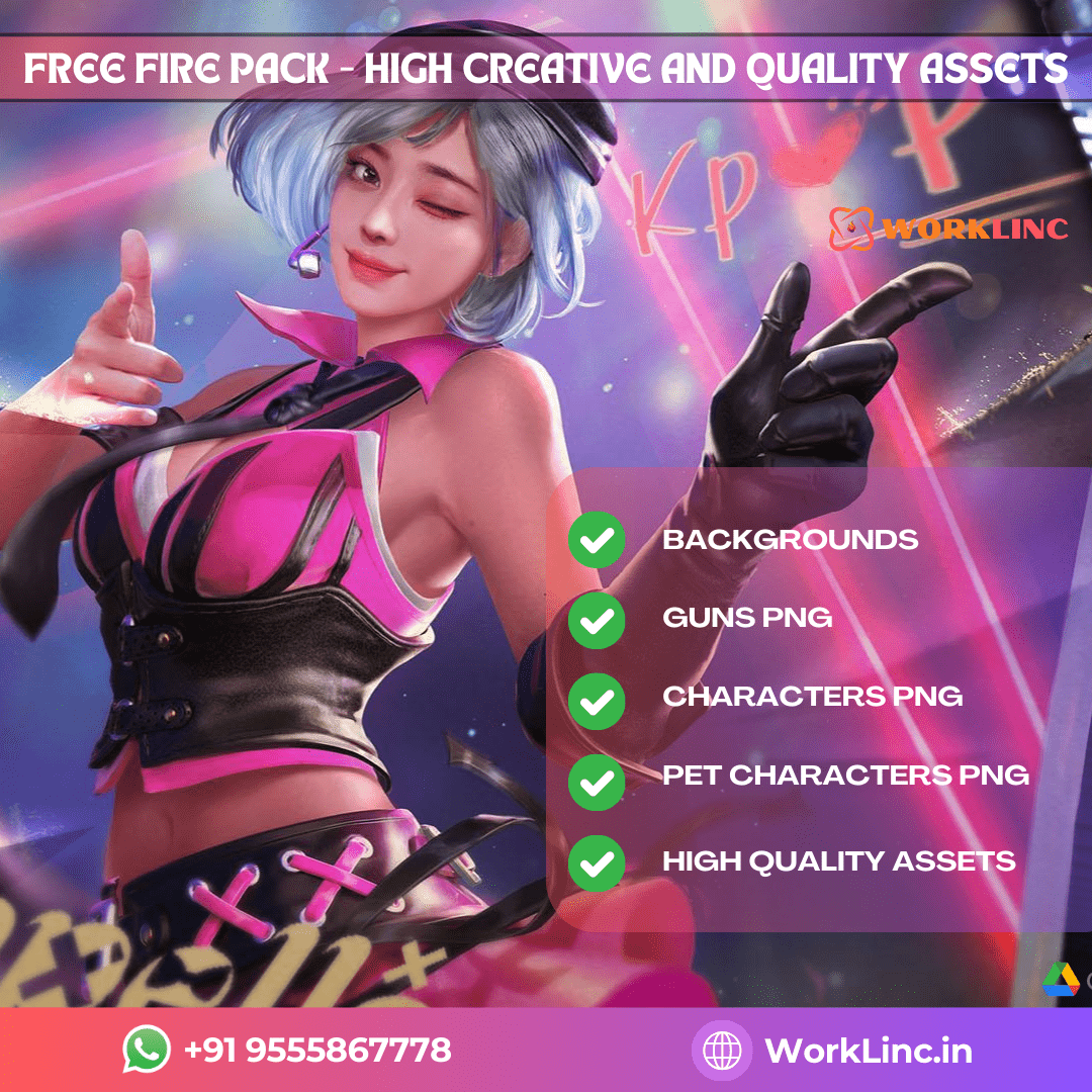 Free Fire Pack – High Creative And Quality Assets Free Fire Assets Pack - High Creative And High Quality - Image 1
