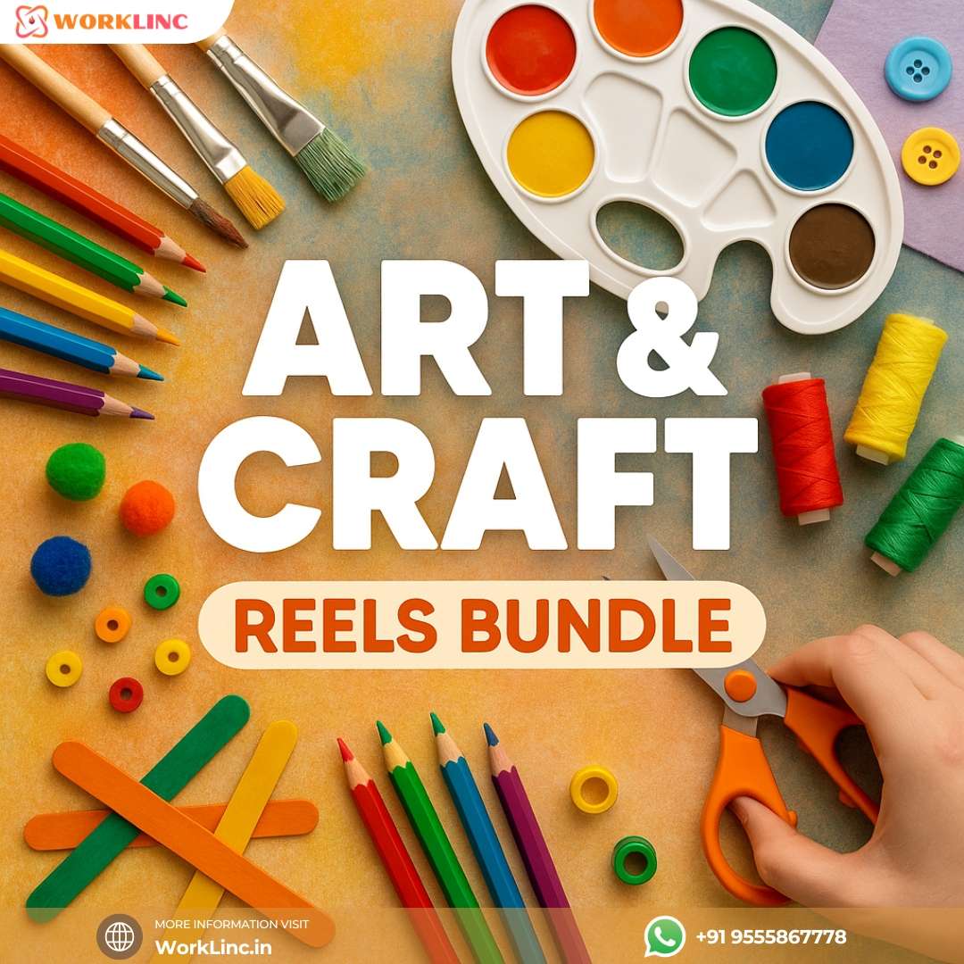 Art & Craft Reels Bundle Art & Craft Reels Bundle - Image 1