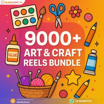9000+ Art & Craft Reels Bundle