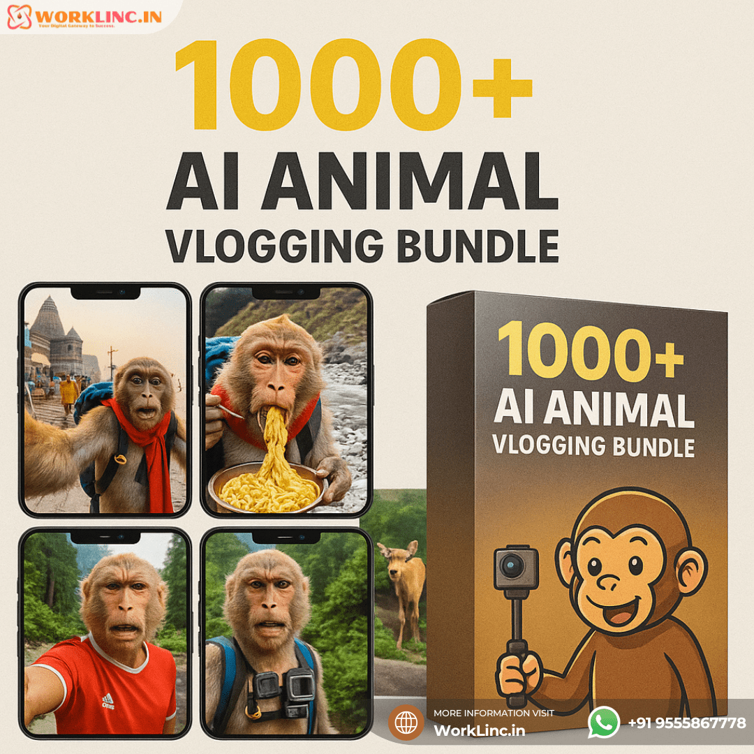 1000+ Ai Animal Vlogging Bundle 1000+ Ai Animal Vlogging Bundle - Image 1