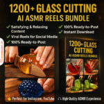 1200+ Glass Cutting AI ASMR Reels Bundle - Image 2