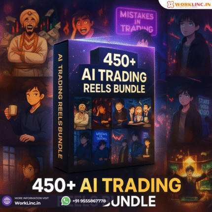 450+ AI Trading Reels Bundle