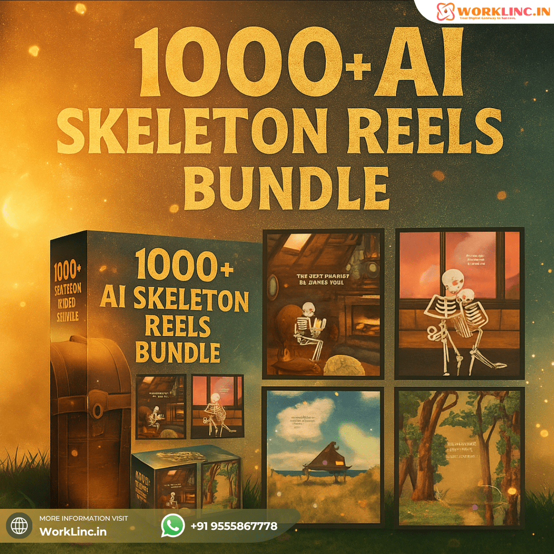 1000+ AI Skeleton Reels Bundle 1000+ AI Skeleton Reels Bundle - Image 1