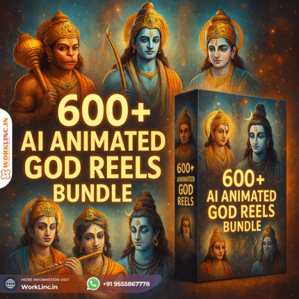600+ AI Animated God Reels Bundle