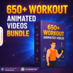 650+ Workout Animated Videos Bundle
