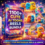 1100+ Cute Ai Toons Reels Bundle - Image 2