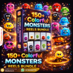150+ Colorfull Monsters Reels Bundle - Image 2