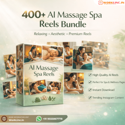 400+ Ai Massage Spa Reels Bundle