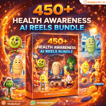 450+ Health Awareness Ai Reels Bundle