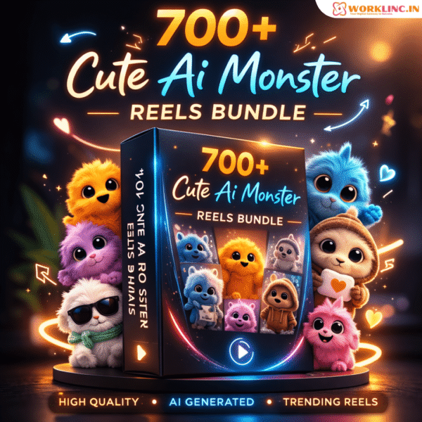 700+ Cute Ai Monster Reels Bundle