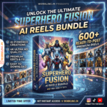 600+ Superhero Fusion Ai Reels Bundle