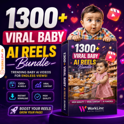 1300+ Viral Baby AI Reels Bundle