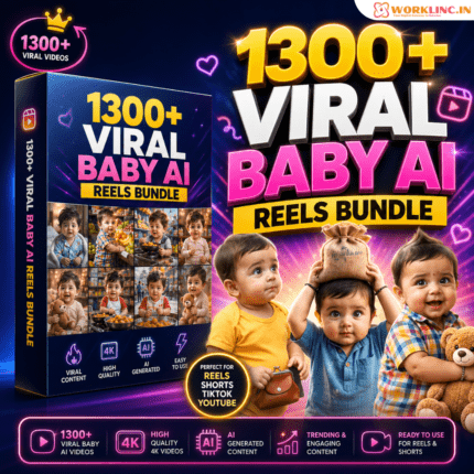 1300+ Viral Baby AI Reels Bundle