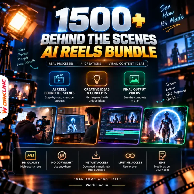 1500+ Behind the Scenes AI Reels Bundle - Features