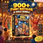 900+ Funny Nostalgia AI Reels Bundle