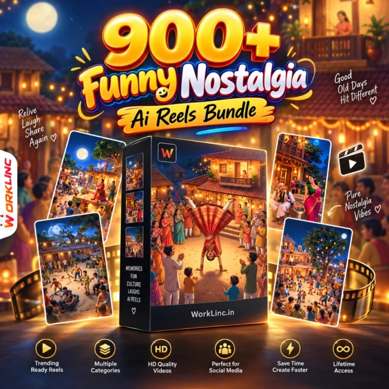 900+ Funny Nostalgia AI Reels Bundle