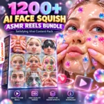 1200+ AI Face Squish ASMR Reels Bundle