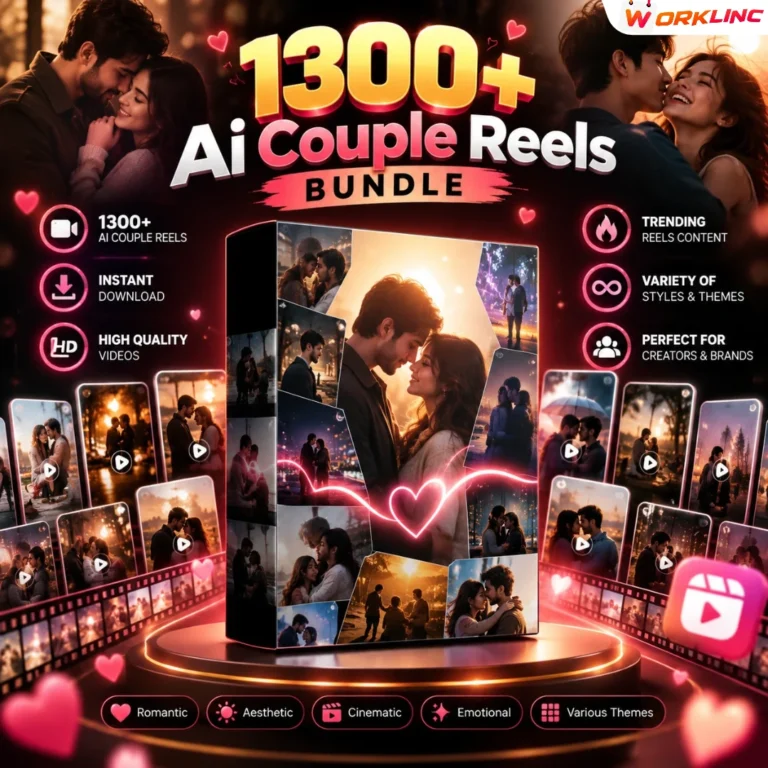 1300+ Ai Couple Reels Bundle