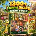 1300+ Funny Snake AI Reels Bundle