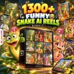 1300+ Funny Snake AI Reels Bundle
