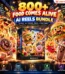 800+ Food Comes Alive AI Reels Bundle