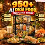 950+ AI Desi Food Story Reels Bundle
